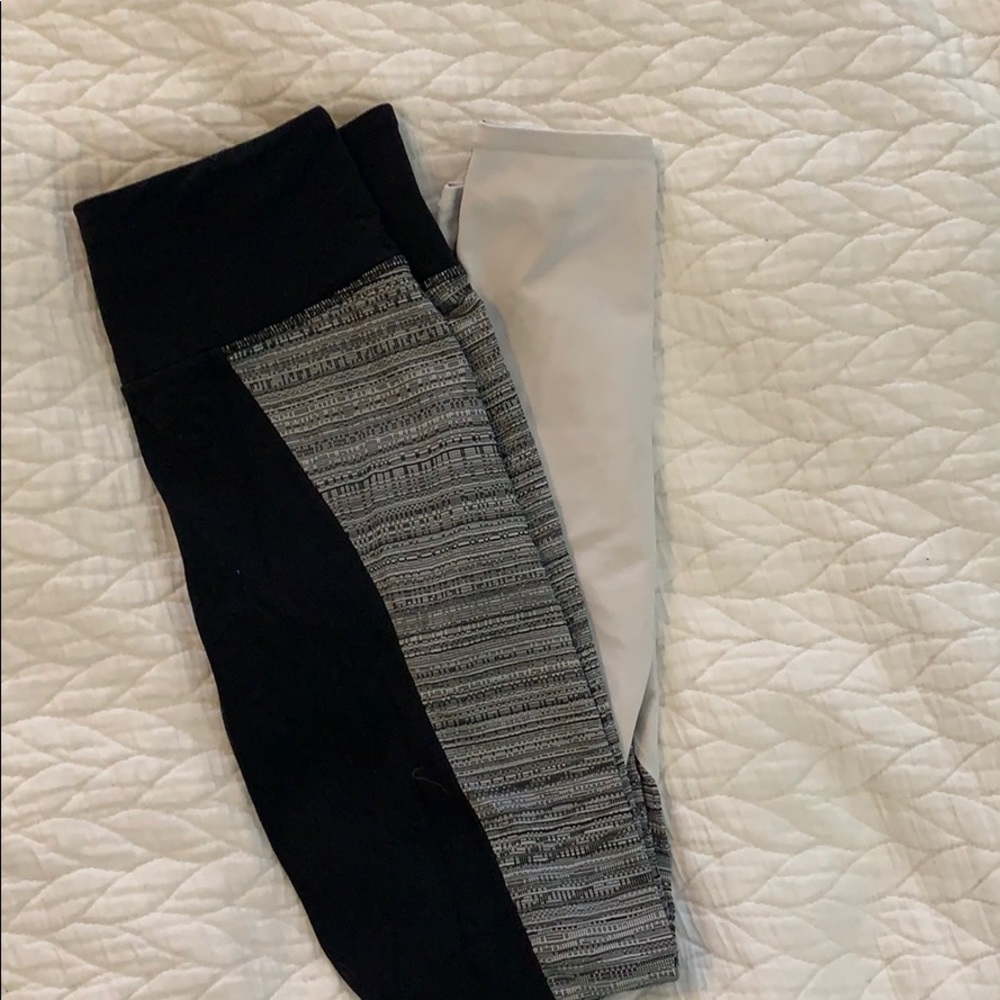 Athleta colorblock Chaturanga tight